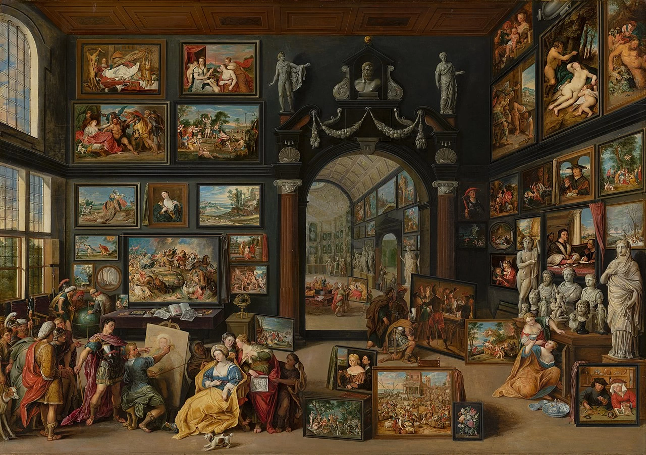 II - Apelle dipinge Campaspe, Mauritshuis, The Hague, The Netherlands